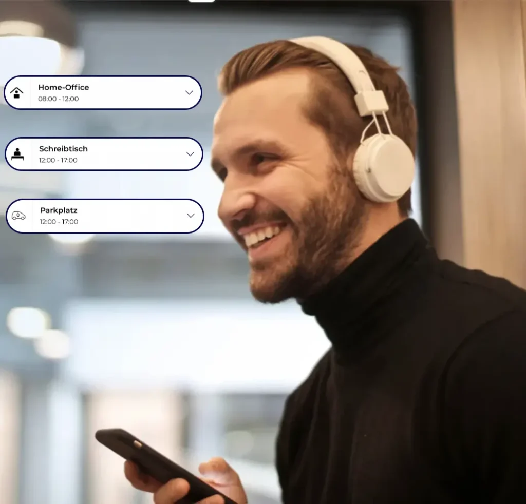 LIZ Smart Office | Hot Desking App | LIZ Nutzer